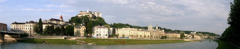 Salzburg waterfront