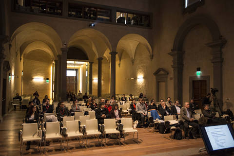 A moment of the workshop in Florence
