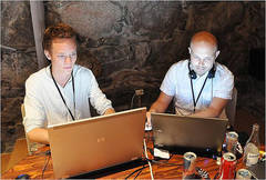 Participants at work at Hack4Europe (source: Europeana)