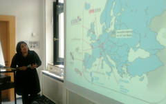 Valentina Grillea, EICI Project Manager, presenting the initiative.