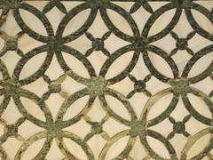 Detail of the facade of the Duomo di Prato