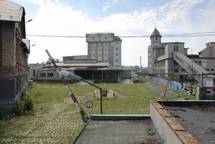 Svetovar brewery site where the CreativeCH workshop took place in the building shown in the centre of image. Image kindly provided by Pilsen2015.